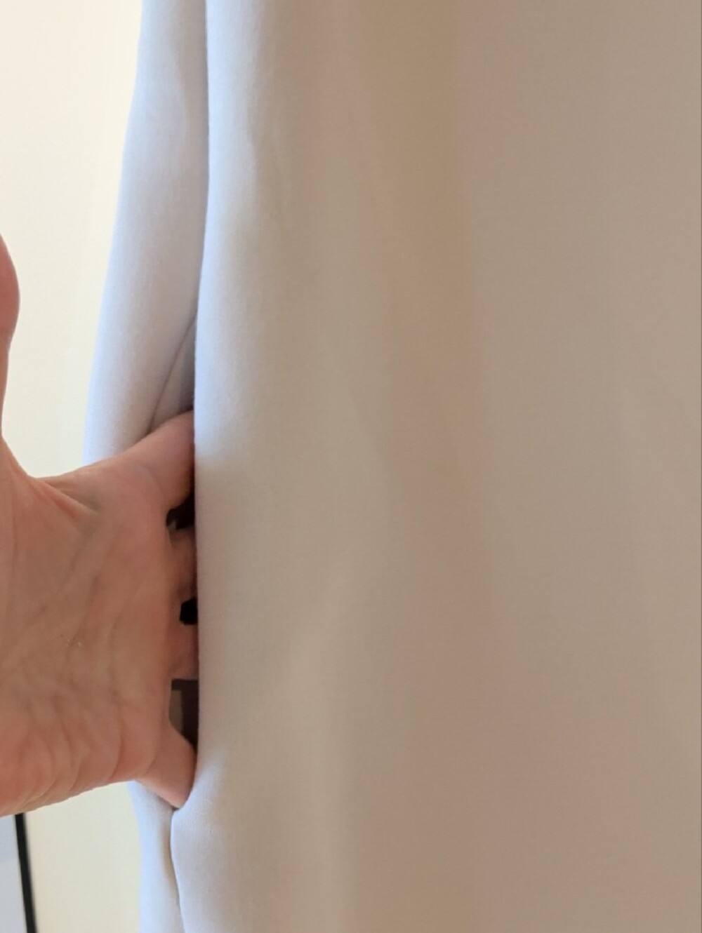 COS Cream Midi Shift Dress - Picture 3 of 5